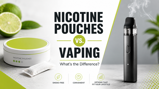 Nicotine Pouches vs. Vaping: What’s the Difference?